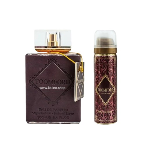 ادکلن تامفوردپورهوم بااسپری 100 میل World TOOMFORD Pour Homme