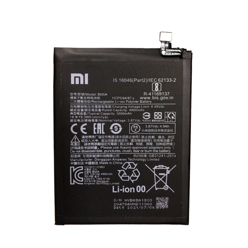 باتری اصلی شیائومی مدل Xiaomi Redmi Note10 5g BN5A
